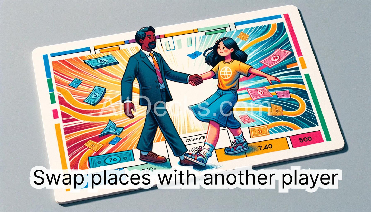 Creative Alternative Set of Monopoly Cards