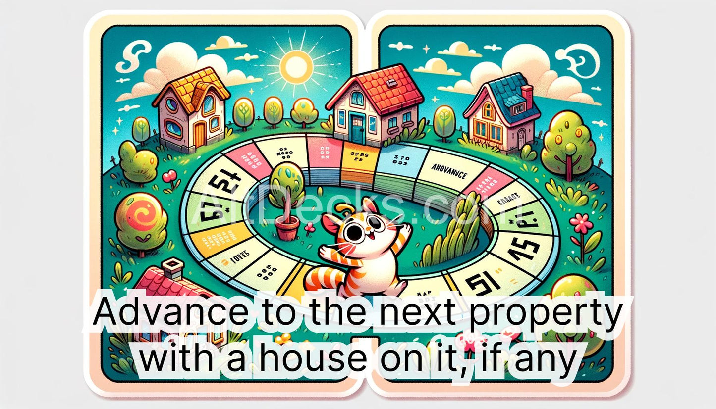 Creative Alternative Set of Monopoly Cards