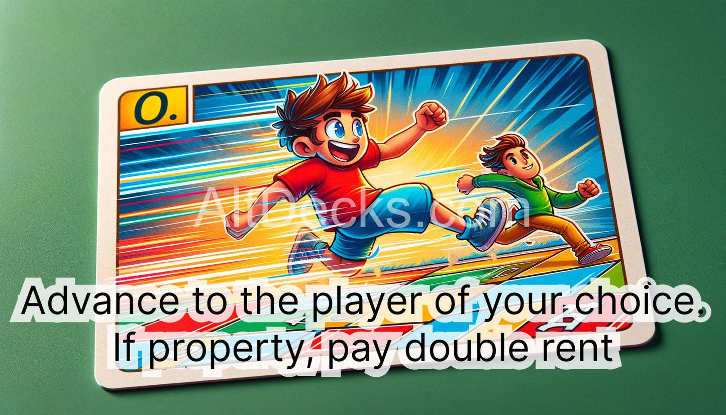 Creative Alternative Set of Monopoly Cards