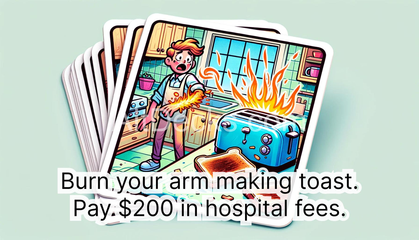 Creative Alternative Set of Monopoly Cards