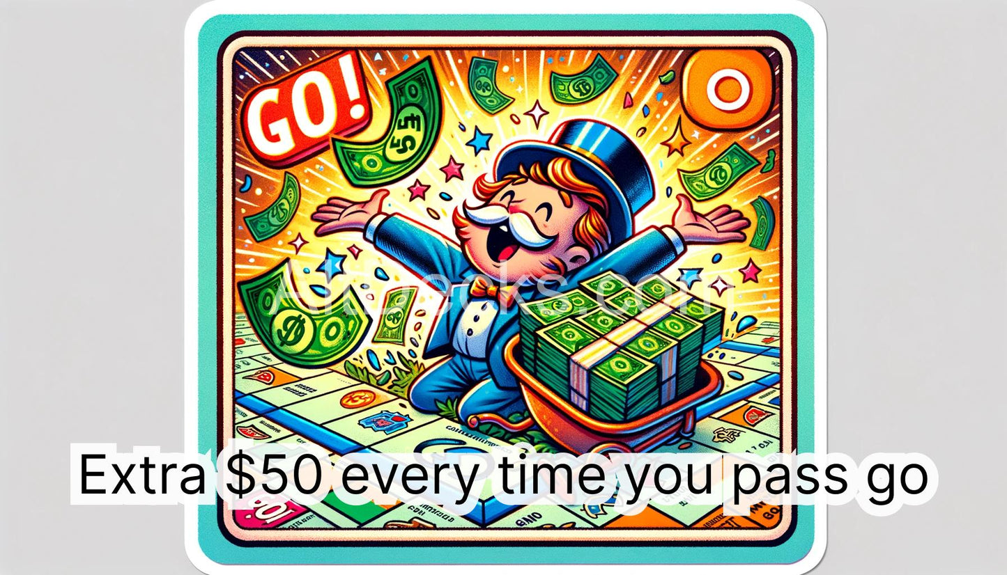 Creative Alternative Set of Monopoly Cards