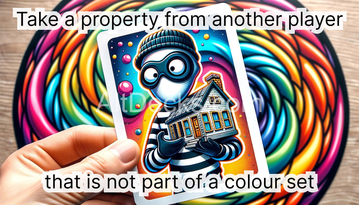 Creative Alternative Set of Monopoly Cards