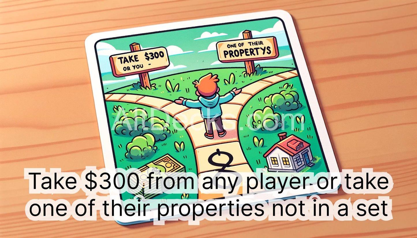 Creative Alternative Set of Monopoly Cards