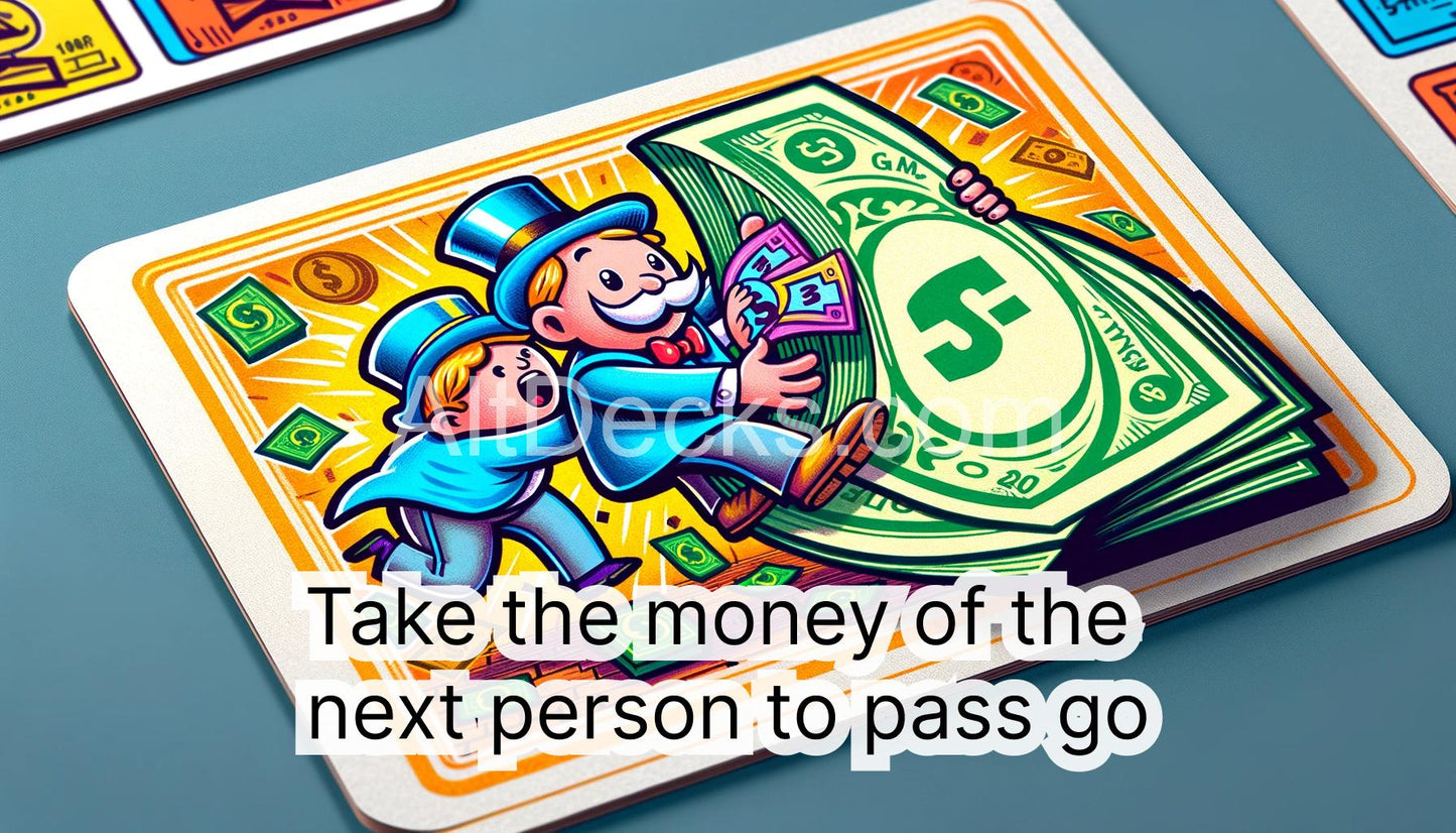 Creative Alternative Set of Monopoly Cards