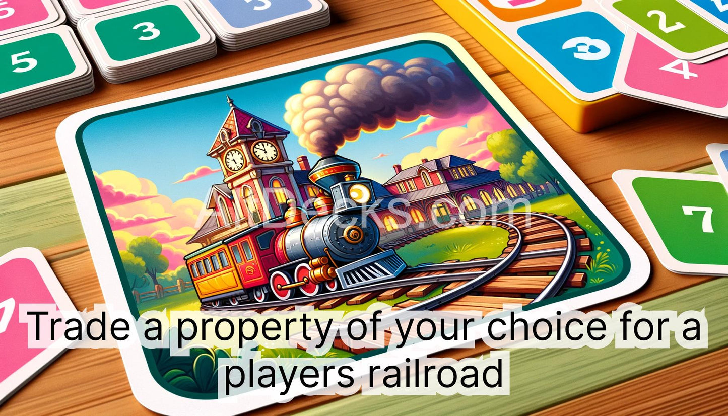 Creative Alternative Set of Monopoly Cards